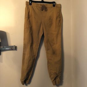 Aeropostale Tan Joggers